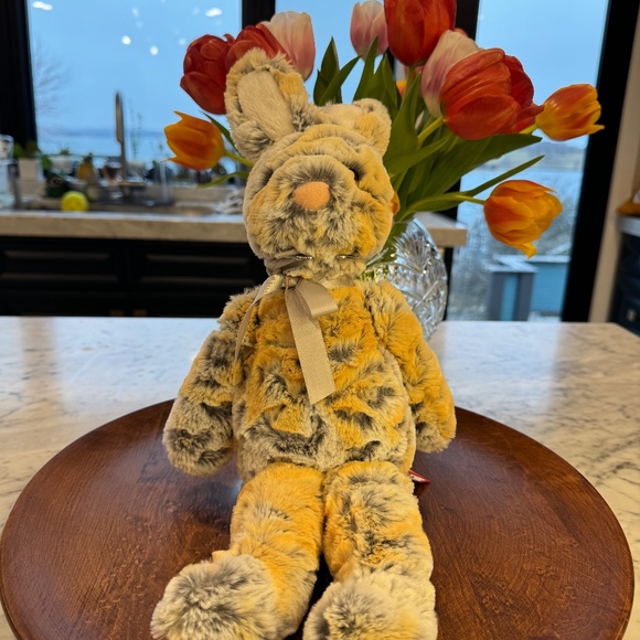 Douglas The Cuddle Toy Co. Tumble Bunny Tweedy Ash soft stuffed Bunny.EUC. - Picture 3 of 8